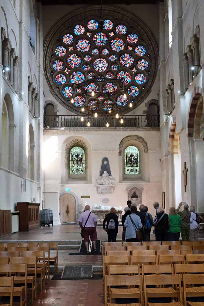  Rose Window Pilgrims Door