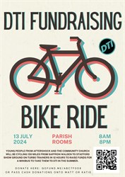 DTI Bike Ride Fundraiding Post