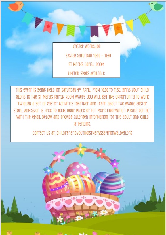 Easter Workshop 4 April 2026